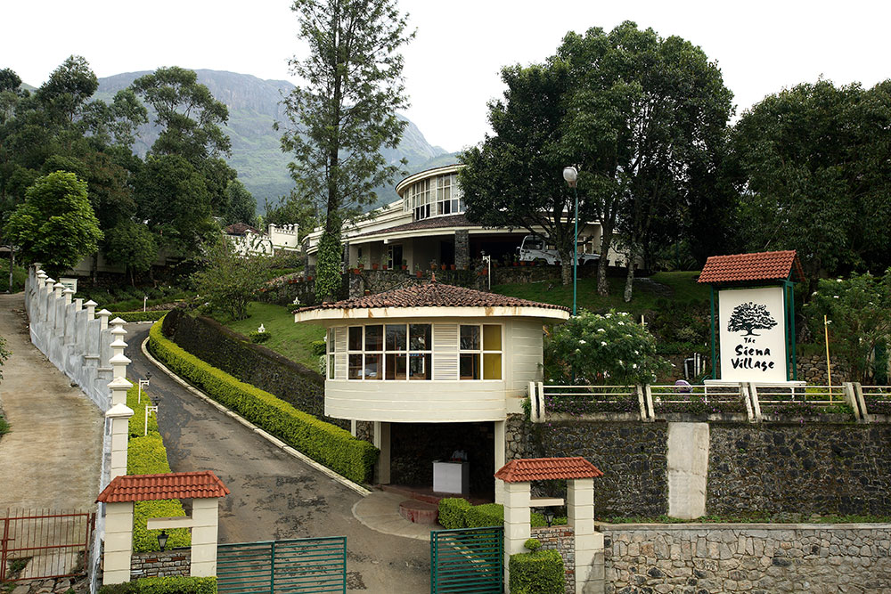 Entrance to the best hotel stay in Munnar
