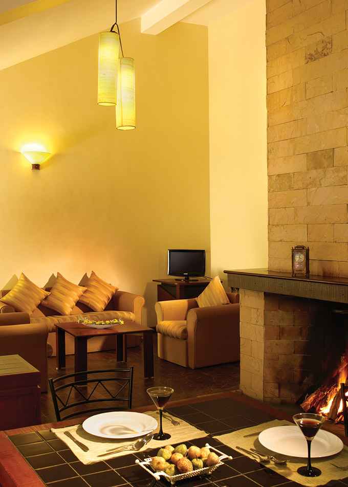 Luxury room at The Siena Village resort in Munnar